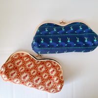 《handmade》ふたつ山がま口