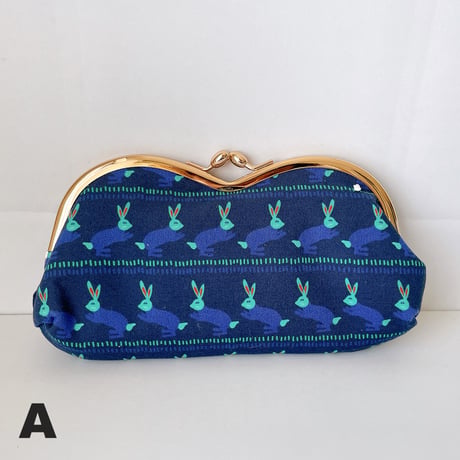 《handmade》ふたつ山がま口