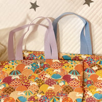 《handmade》大きめ布バッグ
