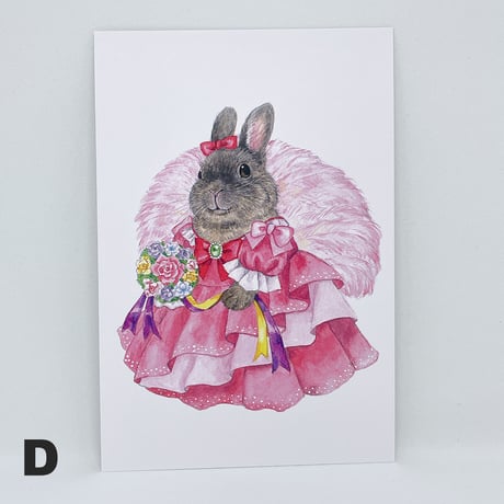 SAVE THE RABBITS Takarazukaポストカード（1枚売り）