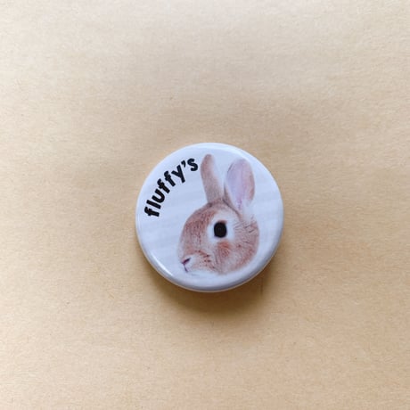fluffy's（缶バッチ）