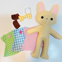 《handmade》うさぎのきせかえセット