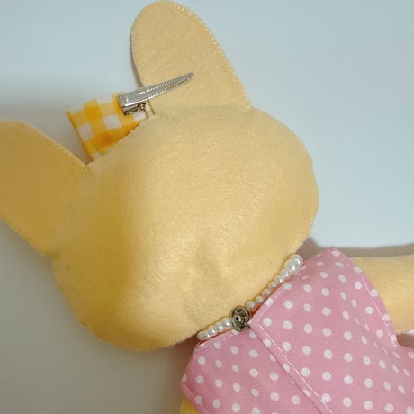 《handmade》うさぎのきせかえセット
