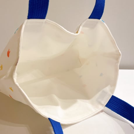 《handmade》マチ付きミニバッグ