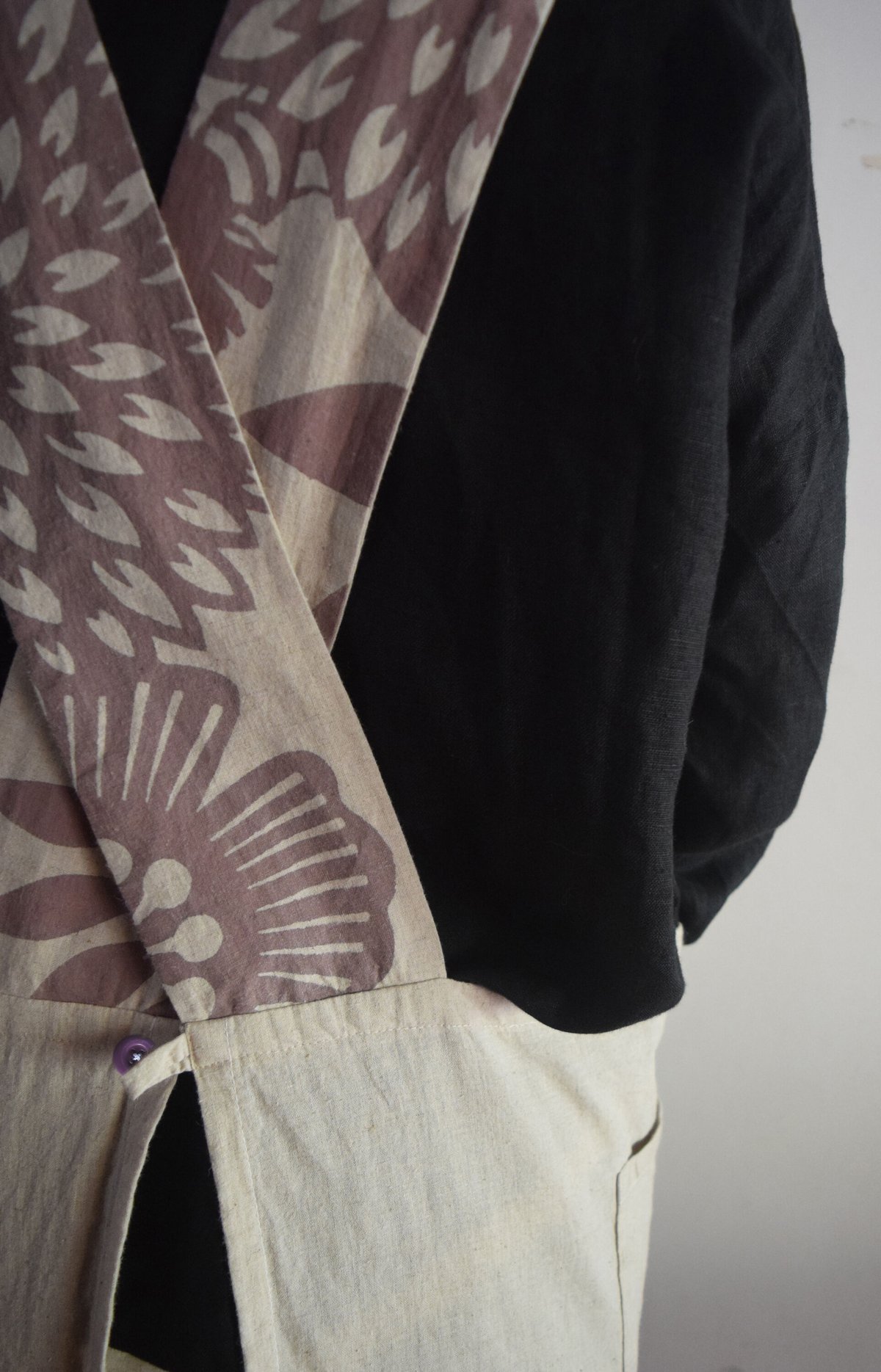 型絵染エプロン | イロハナ