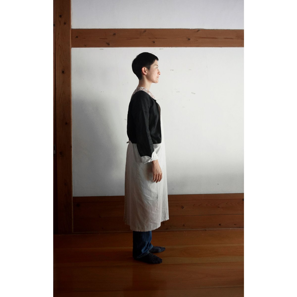 型絵染エプロン | イロハナ