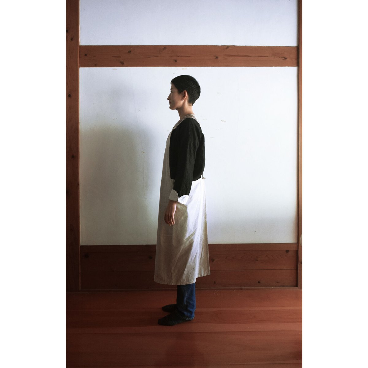 型絵染エプロン | イロハナ