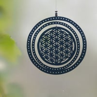 ◇◇受注制作◇◇きりえのモビール　Flower of Life