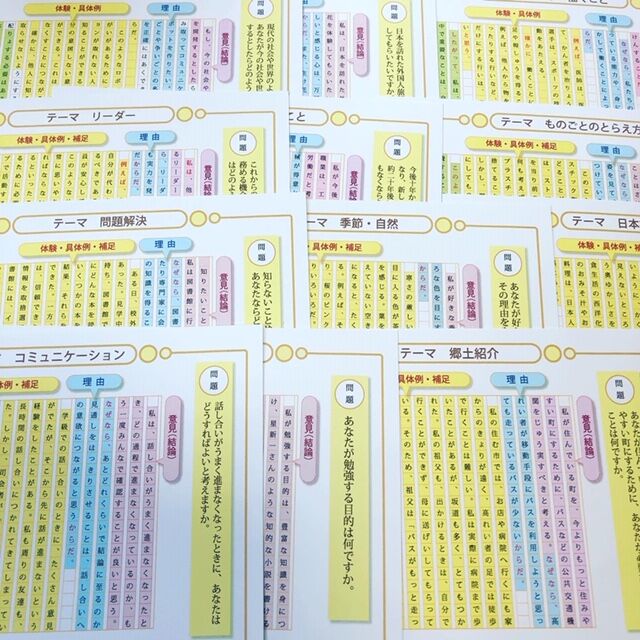 ☆公立中高一貫校　適性検査最強の作文対策集＋まとめカード ☆公立中高一貫校 適性検査 最強の作文対策集＋まとめカード