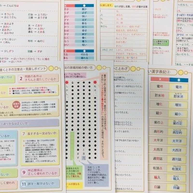 ☆公立中高一貫校　適性検査最強の作文対策集＋まとめカード、他