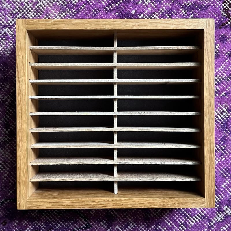 Cassette Rack 厚かっ Biscuit OAK 40cassettes