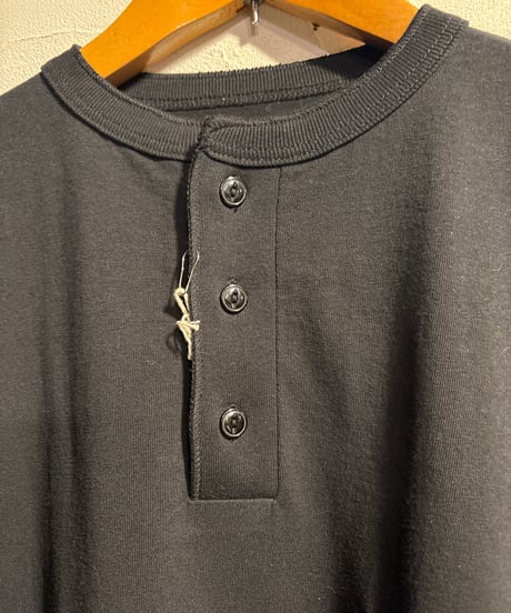 ANDFAMILYS " Heavy Henley Neckline Tee -Loose FIt - "