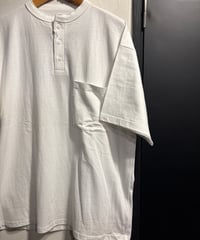 ANDFAMILYS " Heavy Henley Neckline Tee -Loose FIt - "