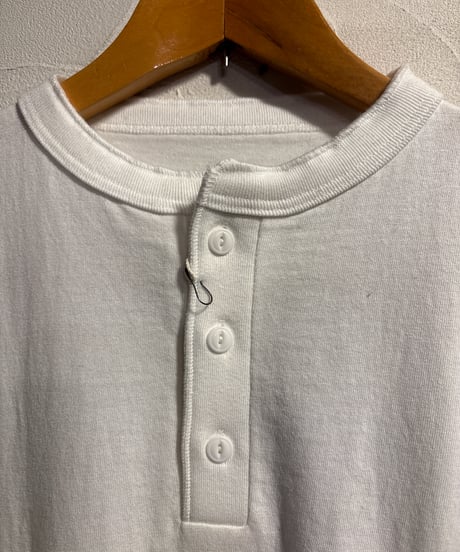 ANDFAMILYS " Heavy Henley Neckline Tee -Loose FIt - "