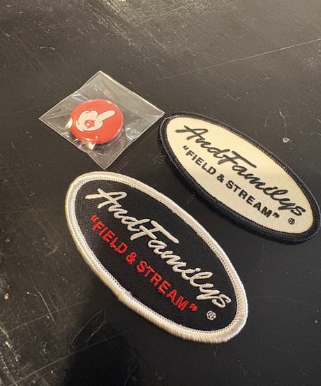 ANDFAMILYS " New Abo Patch & Pin Badge "