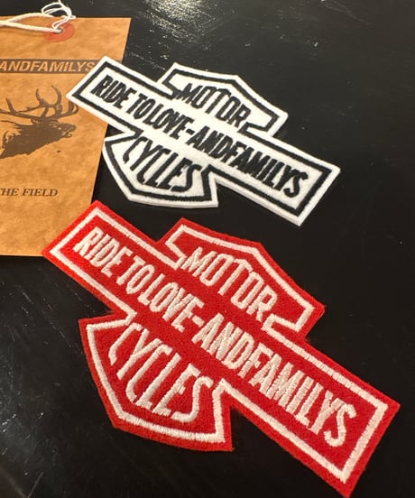 ANDFAMILYS " MOTORCYCLE Patch "