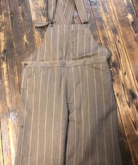 DAPPER'S " Classical Railroader Bib Overalls Type Outside Seamless " LOT1428
