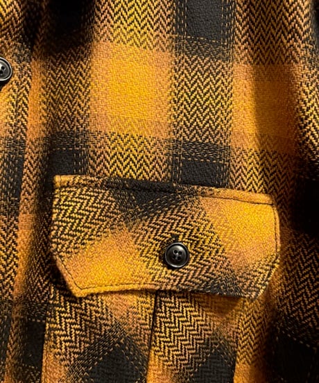 ANDFAMILYS " Herringbone Fade Check Jacket "