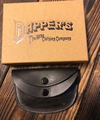 DAPPER'S " Double Flap Oval Coin Wallet " LOT:1126