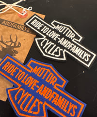 ANDFAMILYS " MOTORCYCLE Patch "