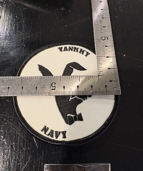 ANDFAMILYS " Kicked Bunny Patch & Pin Badge "