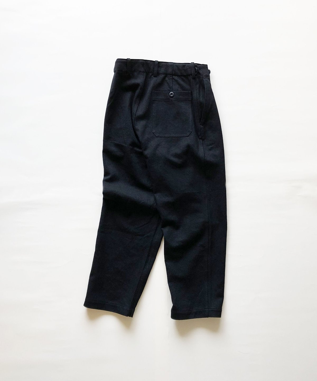 【希少品】YUI-TILITY Wool PANTS YUI ”YUI-TILITY TROUSERS” WOOLEN MELTON Top Charcoal YBT-004