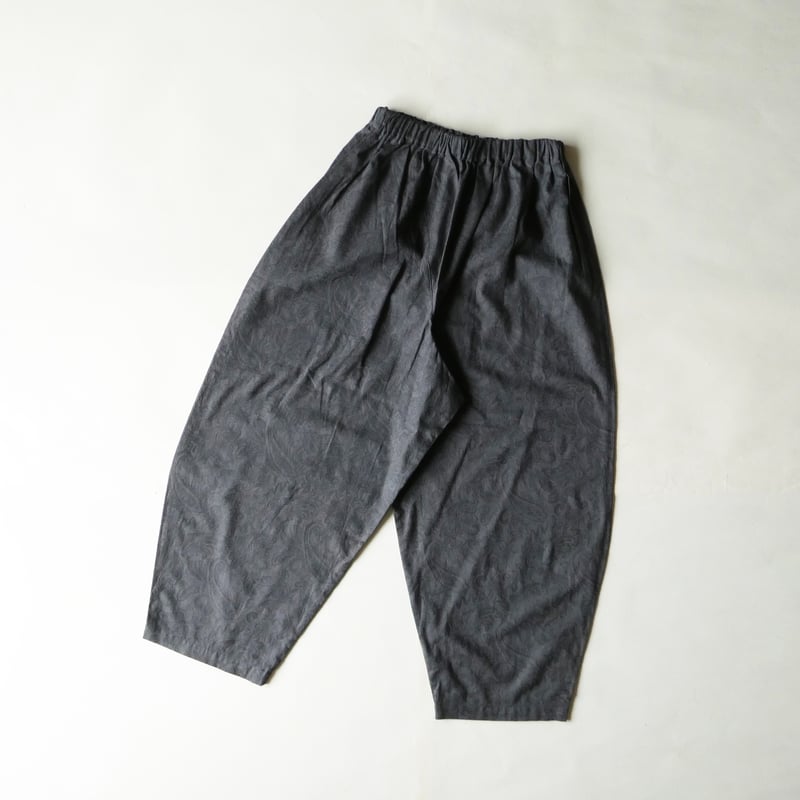結-yui- YLP-002 LAYERED PANTS paisley grey | ITO
