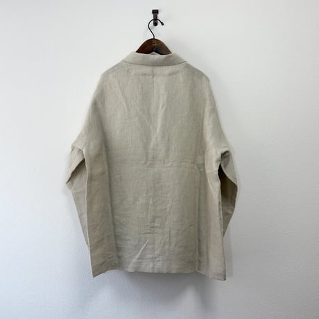 結-yui- YEJ-004 EASY JACKETS sulfer dyed linen ivory