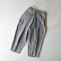 結-yui- YWTEP-005 WIDE TUCK EASY TROUSERS c/l nep plaid beige