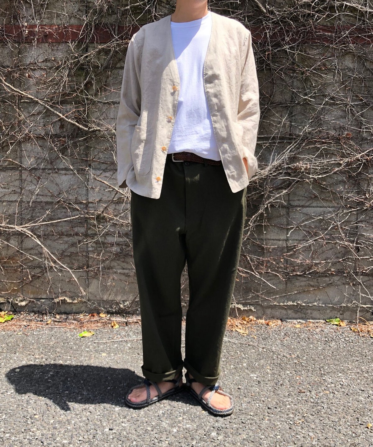 結-yui- YBT-001 YUI-TILITY TROUSERS C/F GABADIN