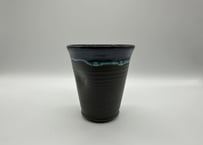 孔雀織部焼酎カップ（大）