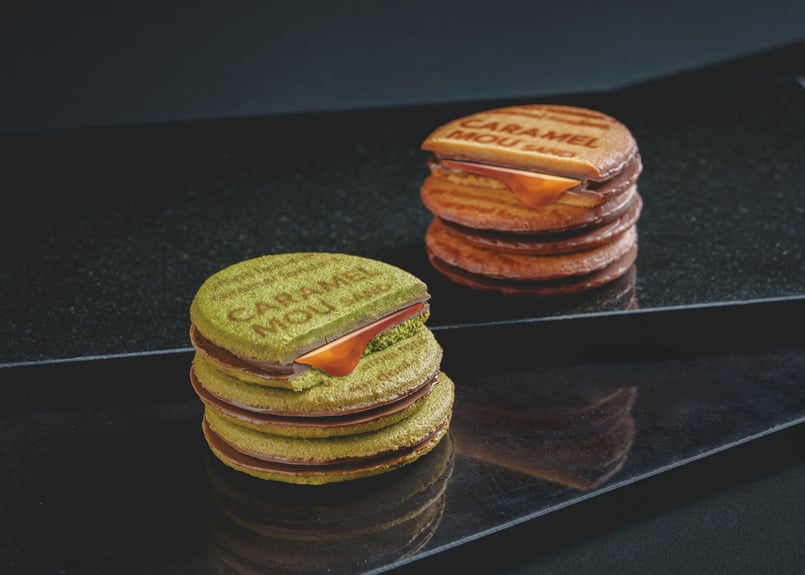 ギフト包装】キャラメルムーサンド 抹茶アソートセット 12個入