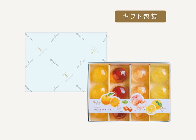 お得♪ジュメル3本セット 御中元のし対応 ギフト】フルーツジュレ詰合せ 12個 | TAKEZAWA SELECT