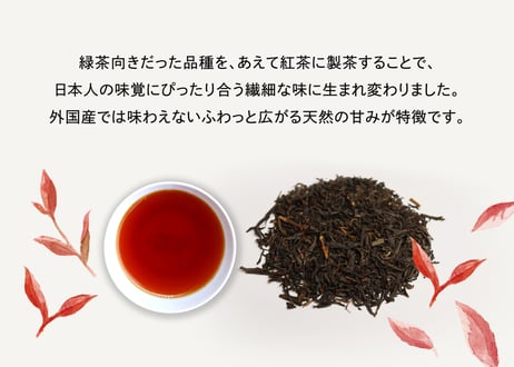 chasobi 和の紅茶 ティーバッグ  （3gタグ付き）×8個