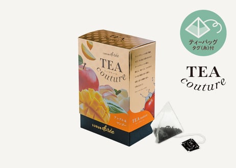 TEA couture アップル&マンゴー ティーバッグ  （2gタグ付き）×6個