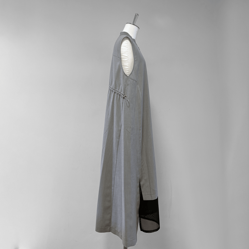 SHARE PARK シェアパーク インド製　レーヨンワンピース　黒　 M188 Parc.1】NEW!2way Zip docking Tee | Parc.1 HAP