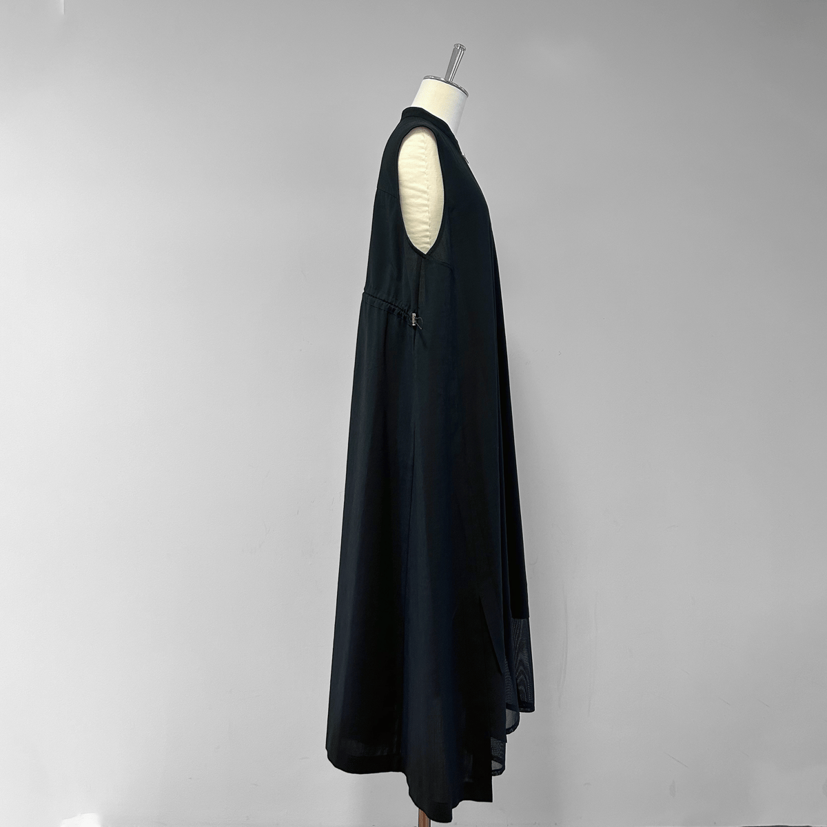 SHARE PARK シェアパーク インド製　レーヨンワンピース　黒　 M188 Parc.1】NEW!2way Zip docking Tee | Parc.1 HAP