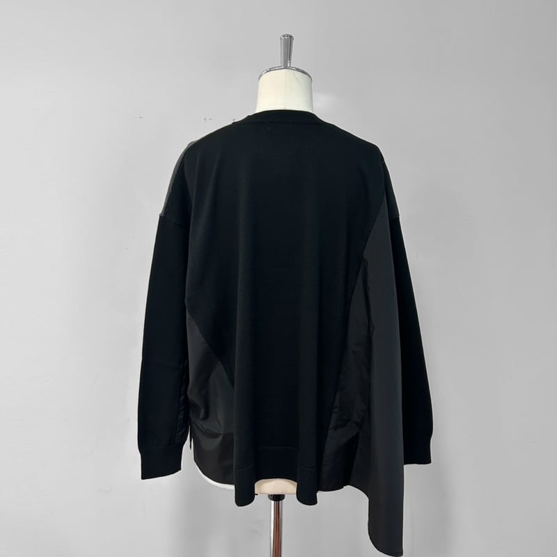 Parc.1】Drape Asymmetry Knit | Parc.1 HAPPY SHOP