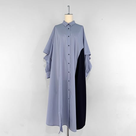 【Parc.1】Strech×Nylon  2way Shirt  One-piece