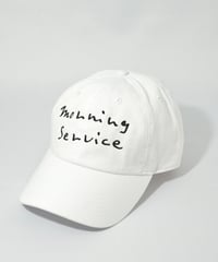 morning service cap/white