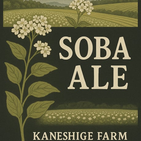 (クラフトビール）そば茶ビール　330ml  3本セット（要冷蔵）