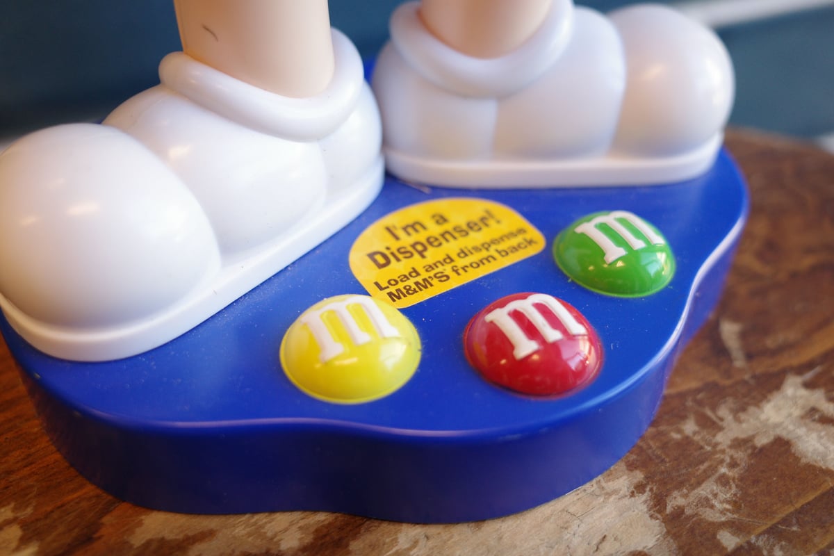 ビンテージ M&M's エムアンドエムズ ディスペンサー