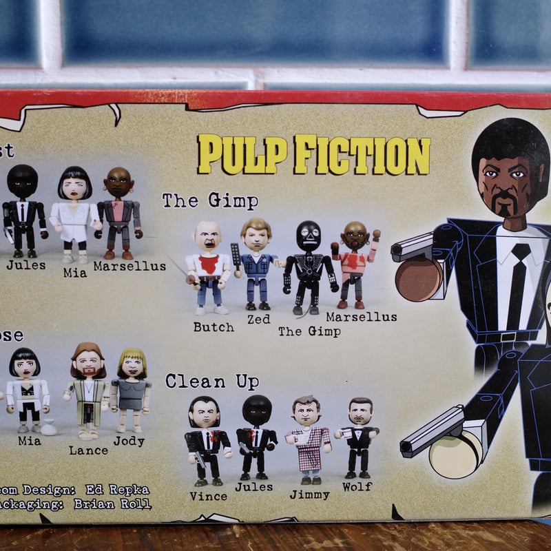 新品 PULP FICTION パルプフィクション The Cast NECA 新品 PULP FICTION パルプフィクション The Cast NECA