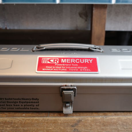 新品 MERCURY マーキュリー ツールボックス スチール SIL