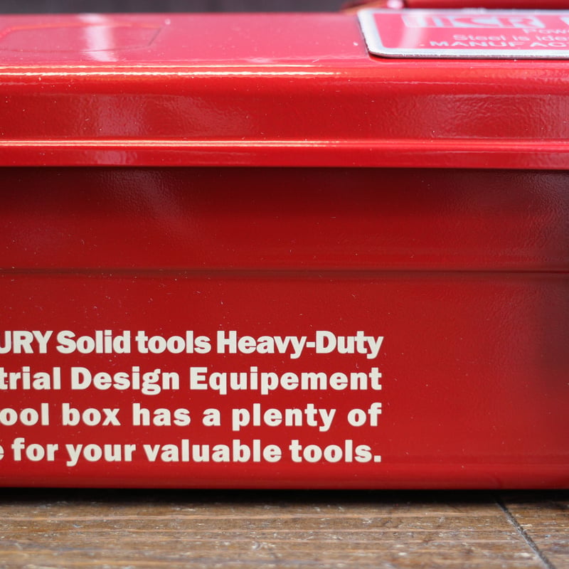 新品新品 MERCURY マーキュリー ツールボックス スチールRED