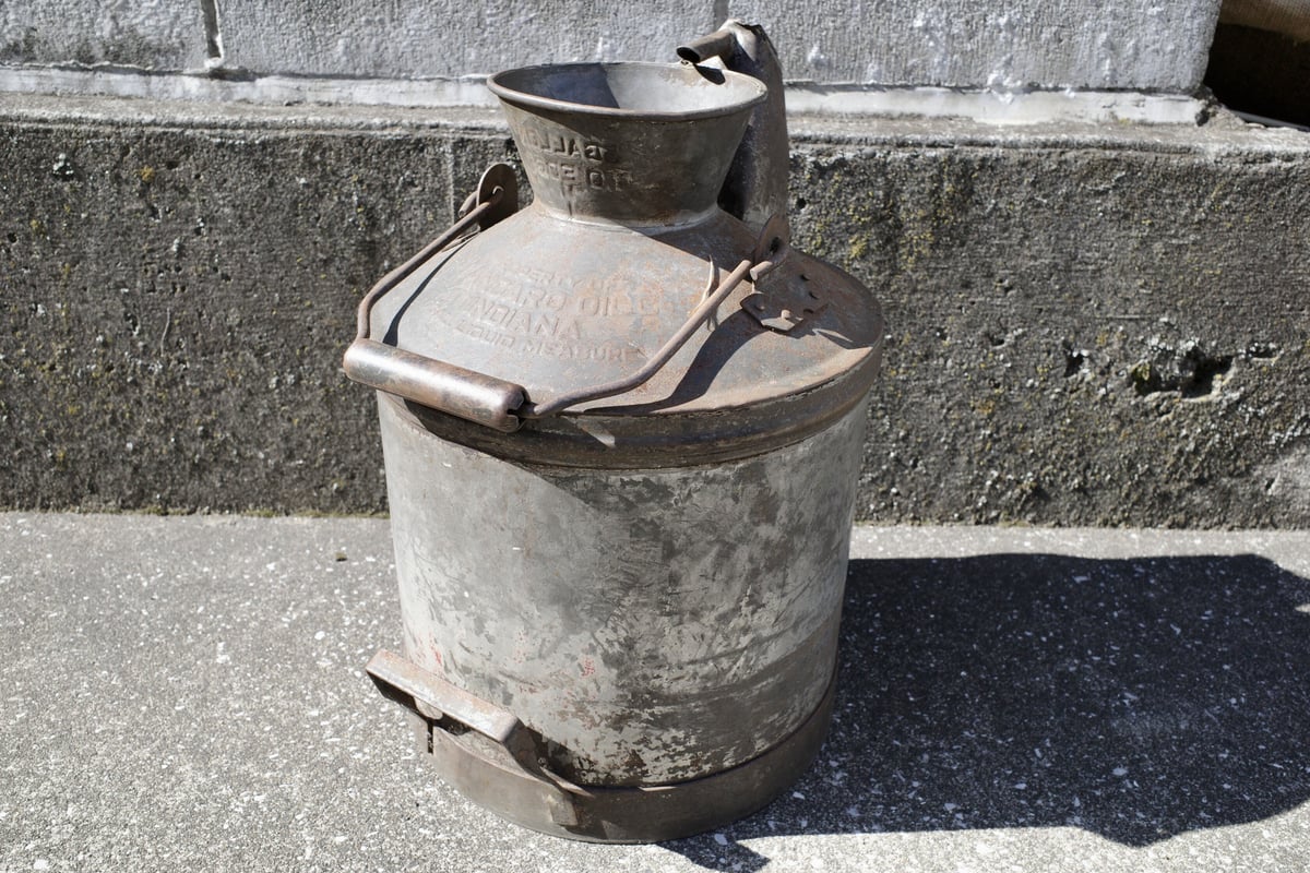 ビンテージ OIL CAN オイル缶 アメリカ USA | Collection Market