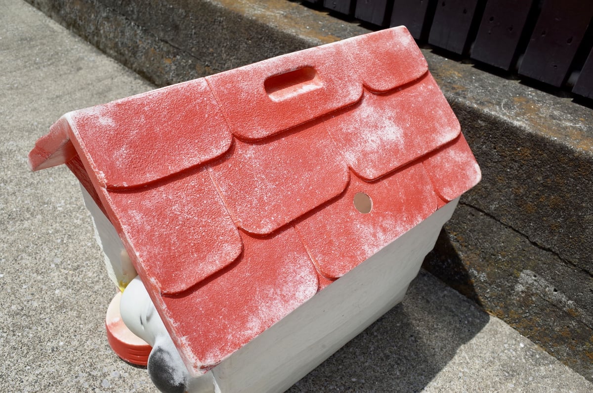 ビンテージ 80's スヌーピー TOY BOX おもちゃ箱 ドッグハウス