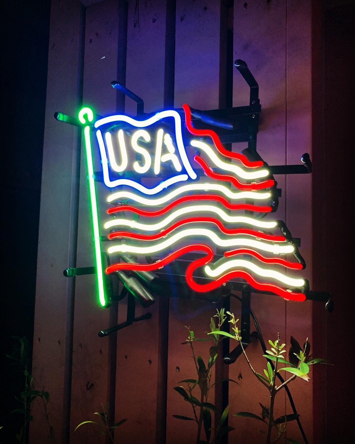 希少　 ネオン看板　アメリカ　レトロ　インテリア　雑貨　星条旗 fit=scale-down,w=1200