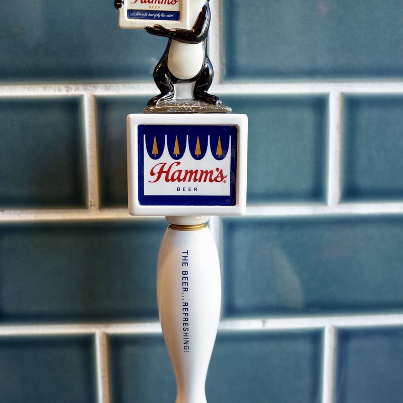 デッドストック Hamm's Beer ハムズベア ビアタップ ハンドル アメリカ