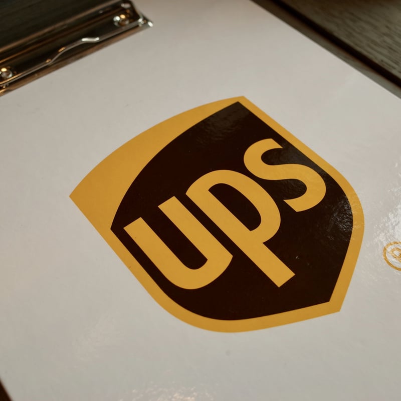 UPS バインダー メモクリップ クリップボード アメリカ USA